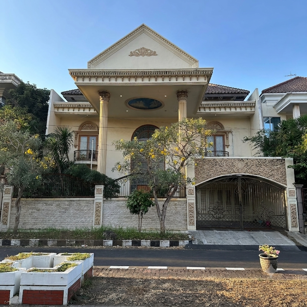 Rumah mewah 2 Lantai di Margorejo Indah Surabaya
