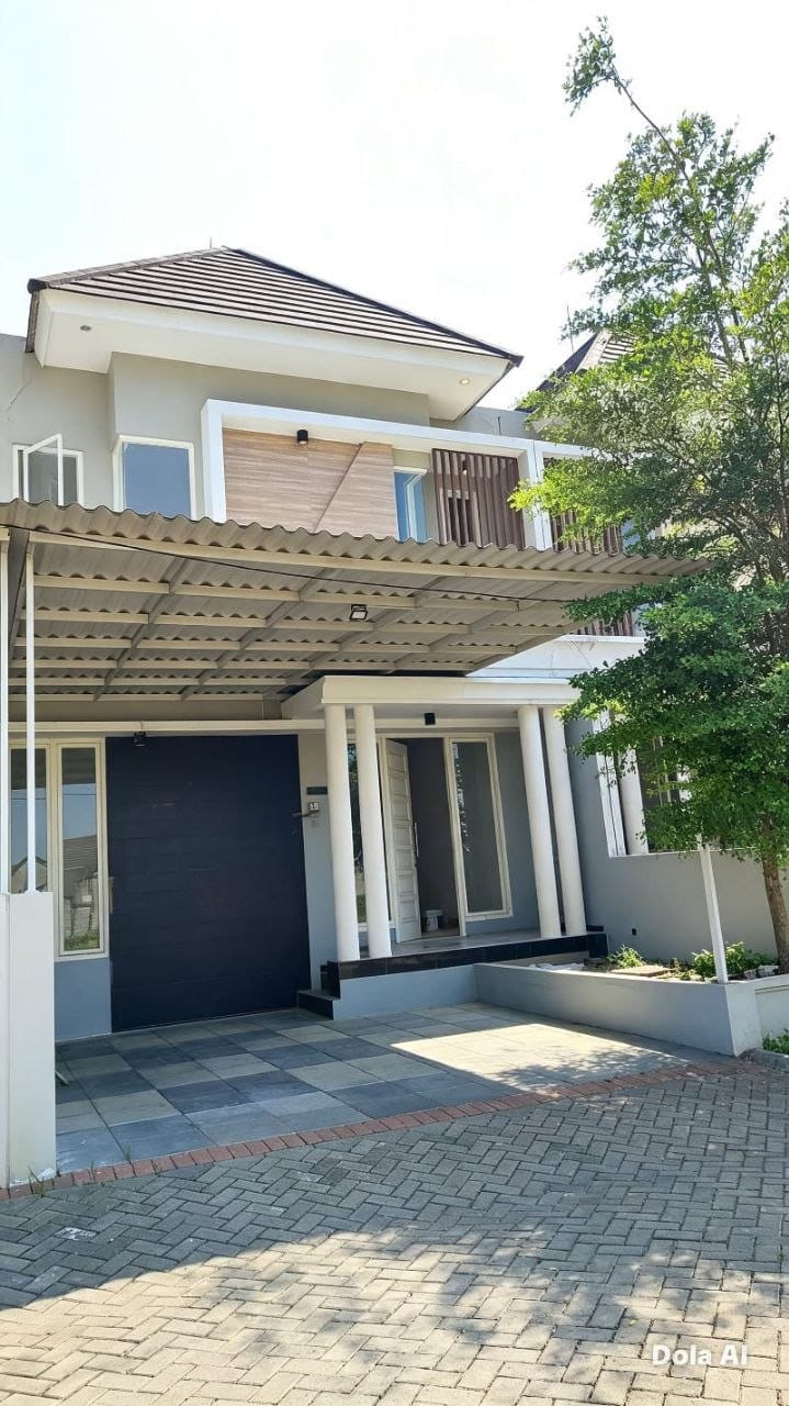 Rumah 2 Lantai siap huni di Wisata Semanggi Wonorejo